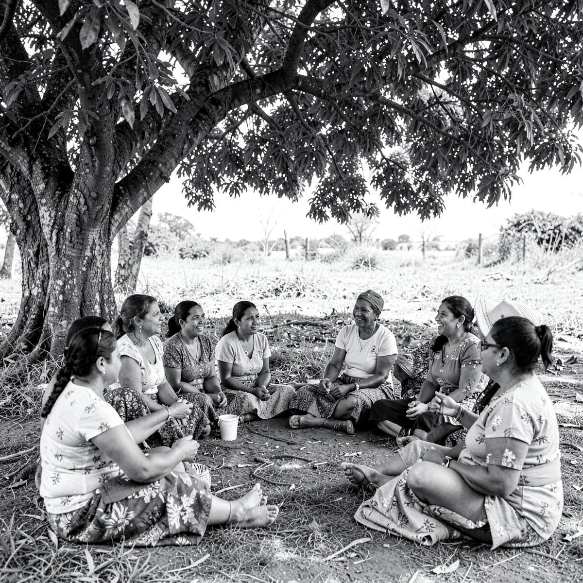 Roda de conversa com moradores