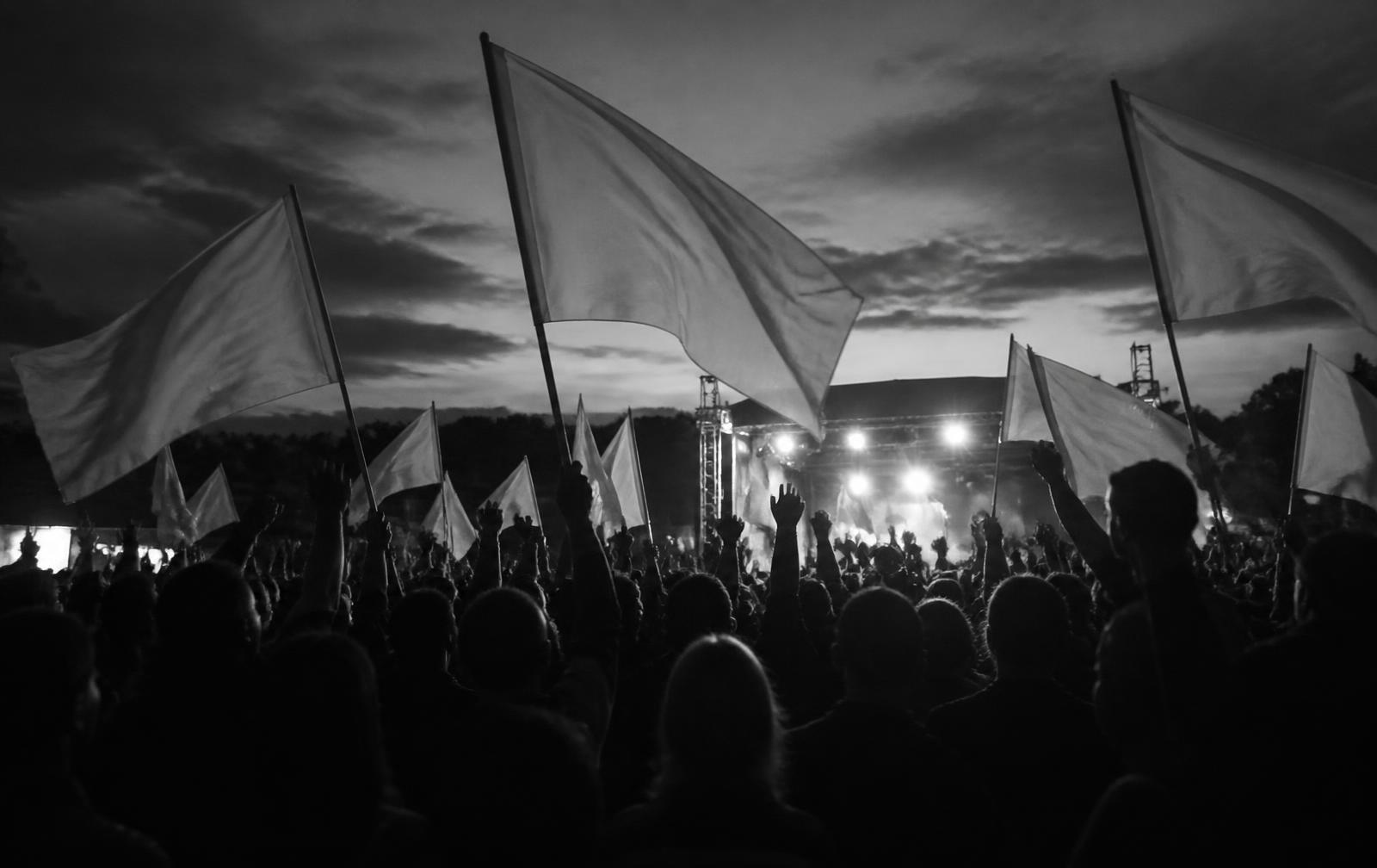Mobilização com apoiadores